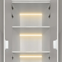 Acheter Ledkia Détecteur Sans Fil pour Porte Armoire Jusqu'à 6 Rubans LED 12-24V DC Blanc