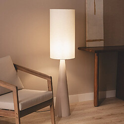 Ledkia Lampadaire Métal Cambaca Beige