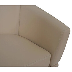 Avis Mendler Fauteuil club lounge - Crème