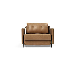 Inside 75 Fauteuil convertible Cubed 02 - Marron