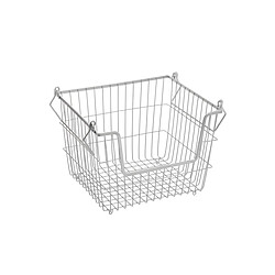 Panier Multi-usages Confortime Gris Métal 32 x 27 x 23 cm (6 Unités)