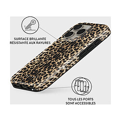 Burga Coque résistante Compatible MagSafe Qi Qi2 iPhone 16 Pro Marron