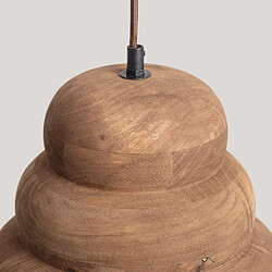 Avis ILUZZIA Ledkia Suspension Bois Dallas I Brun