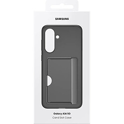 Acheter Samsung Coque avec Porte Carte pour Galaxy A36 Card Slot Protection Légère Bleu clair
