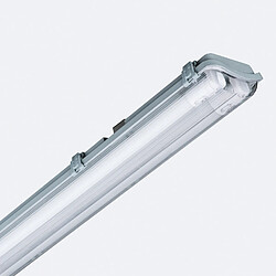 Ledkia Réglette étanche IP65 avec deux tubes LED 60 cm