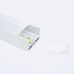 Avis Ledkia Profilé aluminium suspendu XL pour rubans LED