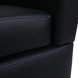 Acheter Mendler Fauteuil club lounge - Noir