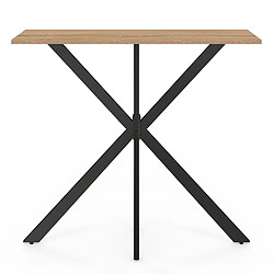 Avis Idmarket Console ALIX bois et noir