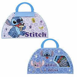 Avis Ensemble de Papeterie Stitch Bleu Porte documents