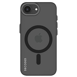 Decoded Coque pour iPhone 16e MagSafe Antimicrobe Soft Touch Gris
