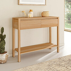 Idmarket Console 2 tiroirs