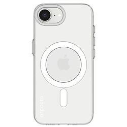 Decoded Coque pour iPhone 16e MagSafe Anti-rayures Noir transparent