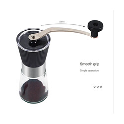 Moulin à café manuel - Noir