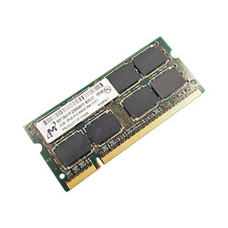 Barrette Mémoire 2Go RAM DDR2 Micron MT16HTF25664HY-800J1 SO-DIMM PC2-6400S - Reconditionné