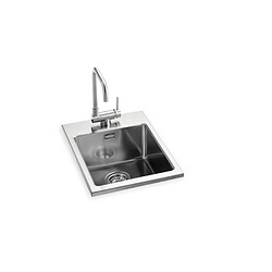 Planet Evier Inox Encastrable40 + Couvercle