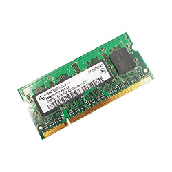 Barrette Mémoire 256Mo RAM DDR2 Infineon HYS64T32000HDL-3.7-A SO-DIMM PC2-4200S