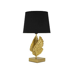 Mauro Ferretti Lampe à poser en métal doré Wings 25 x 45 cm.