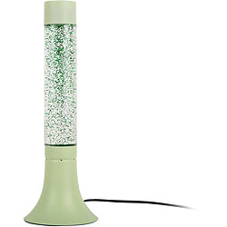 LEITMOTIV Lampe à paillettes Astro Glitter vert.