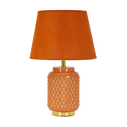 Mauro Ferretti Lampe à poser en céramique Square 28 x 44 cm orange.