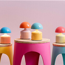 LEITMOTIV Lampe à poser LED Funky Impetu orange.