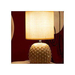 Mauro Ferretti Lampe à poser en céramique Pontus 14 x 27 cm pêche.