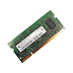 Barrette Mémoire 1Go RAM DDR2 Qimonda HYS64T1280020EDL-2.5C2 SO-DIMM PC2-6400S