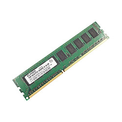 Barrette Mémoire 1Go RAM DDR3 Elpida EBJ10EE8BAWA-DJ-E PC3-10600E 1333MHz 1Rx8 - Reconditionné