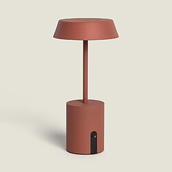 Avis Ledkia Lampe à Poser LED sans fil pour Extérieur Ula Terre cuite