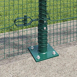 Acheter vidaXL Poteau de clôture. Vert 100 x 0,8 m (16 x 16 mm maille)