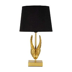 Acheter Mauro Ferretti Lampe à poser en métal doré Wings 25 x 45 cm.