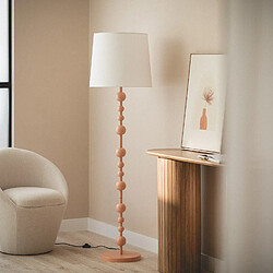 Ledkia Lampadaire Métal Zunga Noir