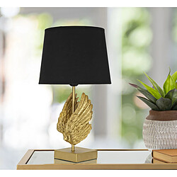 Mauro Ferretti Lampe à poser en métal doré Wings 25 x 45 cm. pas cher