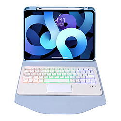 Clavier Bluetooth avec Pavé Tactile et Rétroéclairage Triple Couleur pour iPad Air 5/4 10.9"