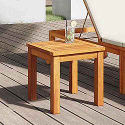 Avis vidaXL Table d'appoint Huile Naturelle 35 x 35 x 34 cm