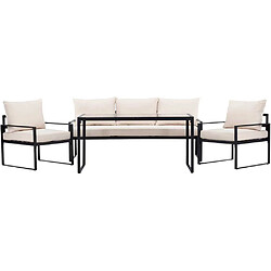 Ensemble table & chaises