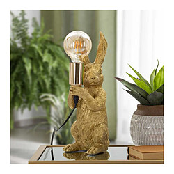 Mauro Ferretti Lampe à poser en polyrésine Rubbit 13 x 17 x 35.5 cm.