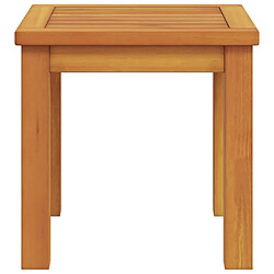 Acheter vidaXL Table d'appoint Huile Naturelle 35 x 35 x 34 cm