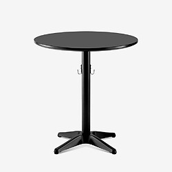 Ahd amazing home design table de bar ronde - Noir