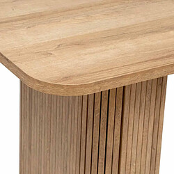 Atmosphera Table à Manger Design Colva 180cm Marron