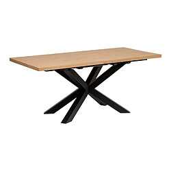 Atmosphera Table à manger extensible - Beige