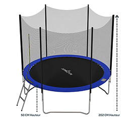 Trampoline pour enfant Jump4Fun Deluxe filet extérieur -8FT (244 cm)