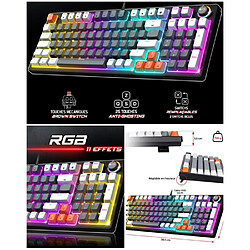 Spirit of gamer XPERT K350 - Gris