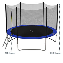 Trampoline pour enfant Jump4Fun Deluxe filet extérieur -10FT (305 cm)