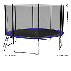 Trampoline pour enfant Jump4Fun Deluxe filet extérieur -12FT (366 cm)