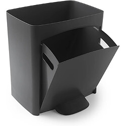 Acheter Pegane Poubelle de recyclage - Noir 70L