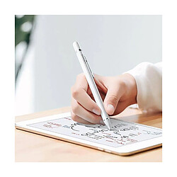 Usams Stylet Actif Universel pour Tablettes avec Batterie Design Fin Élégant Blanc pas cher
