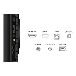 QLED UHD 144Hz, 3700PPI, Son ONKYO 2.1, DOLBY VISION/ATMOS - HDR10+, DT TCL - 75P8K pas cher