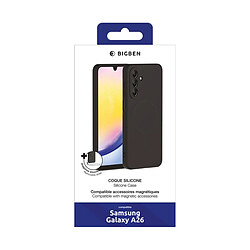 BigBen Connected Coque MagSafe pour Samsung Galaxy A26 Antidérapante et Antichocs Noir pas cher