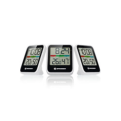 Station météo Bresser Thermo Hygrometre Climate Set de 3 coloris blanc 7000016 GYE000