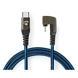 Avis Nedis Câble Lightning vers USB-C 60W 1m Idéal pour le Jeu Bleu
